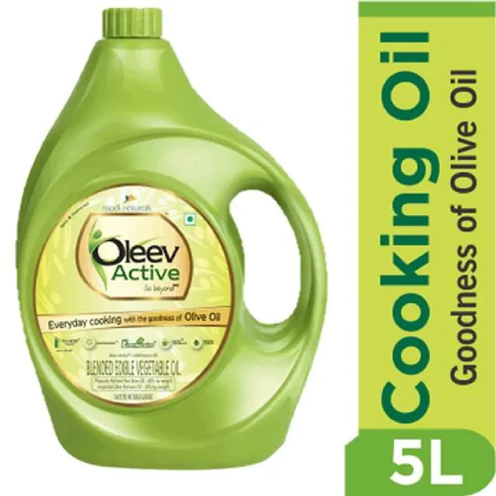 Oleev Active - Goodness Of Olive Oil, 5 L Jar-1.webp